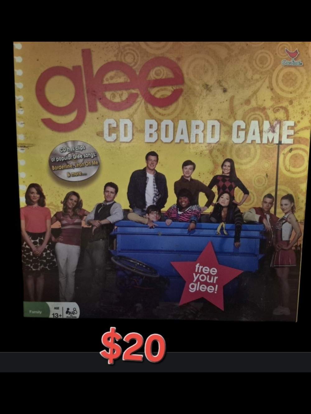 Glee CD Board Game
